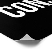 Workout Motivierend Poster (Ecke)