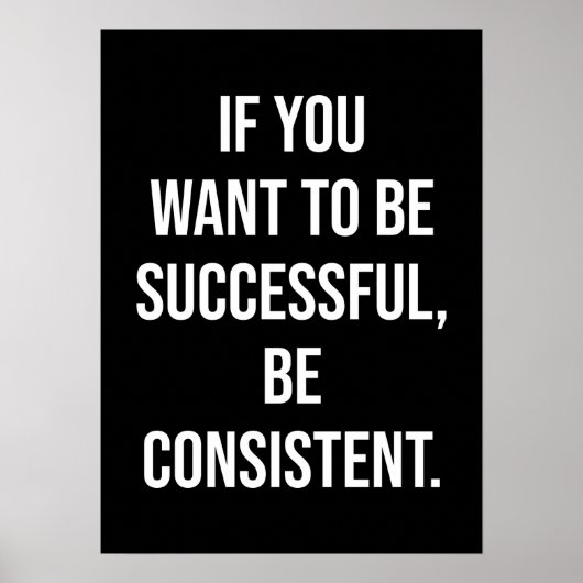 Workout Motivierend Poster (Vorne)