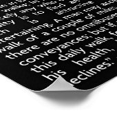 Workout Motivierend Poster (Ecke)