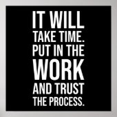 Workout Motivierend Poster (Vorne)