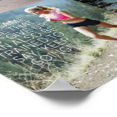 Workout Motivierend Poster (Ecke)