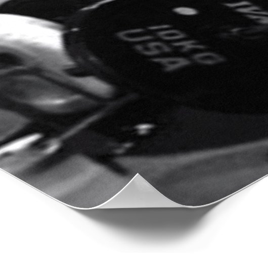 Workout Motivierend Poster (Ecke)