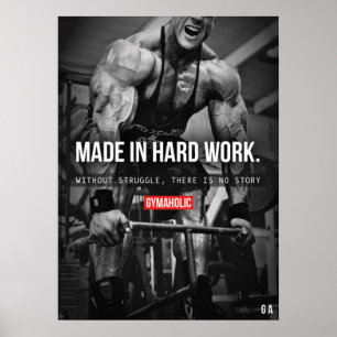 Workout Motivierend Poster
