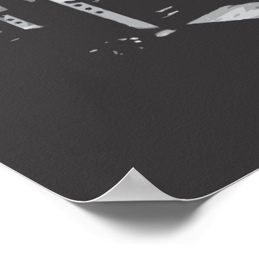 Workout Motivierend Poster (Ecke)