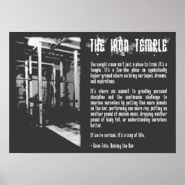 Workout Motivierend Poster