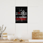 Workout Motivierend Poster (Küche)