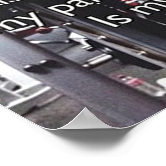 Workout Motivierend Poster (Ecke)