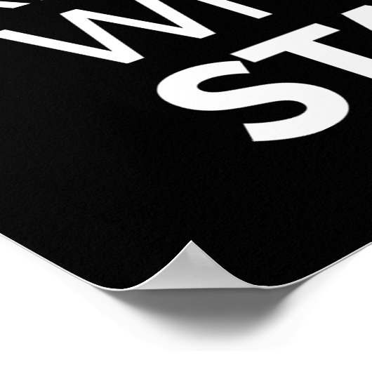 Workout Motivierend Poster (Ecke)