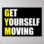 Workout Motivierend Poster (Vorne)