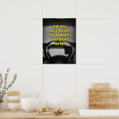 Workout Motivierend Poster (Küche)