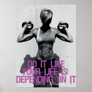 Workout Motivierend Poster