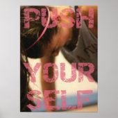 Workout Motivierend Poster (Vorne)