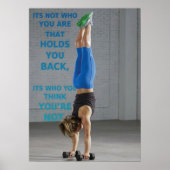 Workout Motivierend Poster (Vorne)