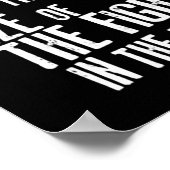 Workout Motivierend Poster (Ecke)