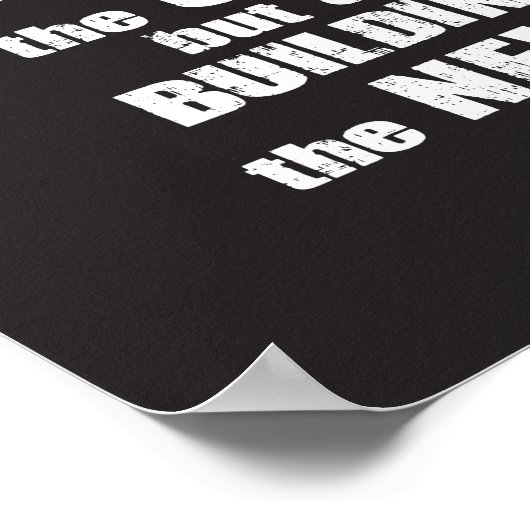 Workout Motivierend Poster (Ecke)