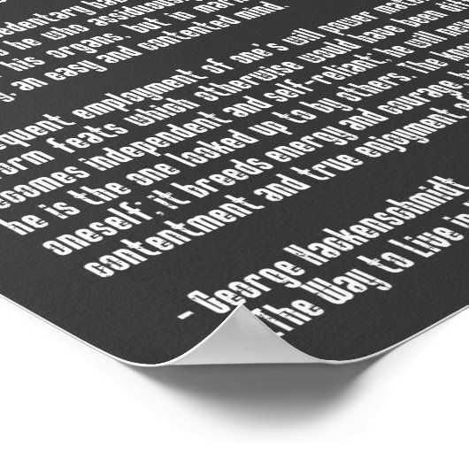 Workout Motivierend Poster (Ecke)