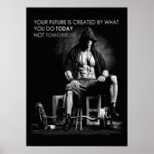 Workout Motivierend Poster (Vorne)