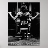 Workout Motivierend Poster (Vorne)