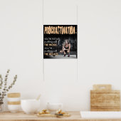 Workout Motivierend Poster (Küche)