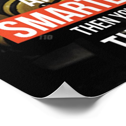 Workout Motivierend Poster (Ecke)