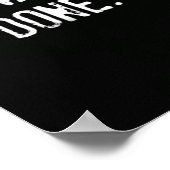 Workout Motivierend Poster (Ecke)