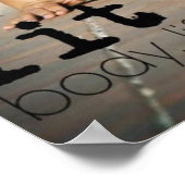 Workout Motivierend Poster (Ecke)