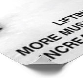 Workout Motivierend Poster (Ecke)