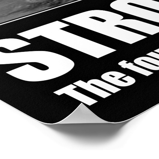 Workout Motivierend Poster (Ecke)