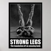 Workout Motivierend Poster (Vorne)