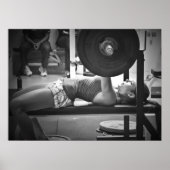 Workout Motivierend Poster (Vorne)