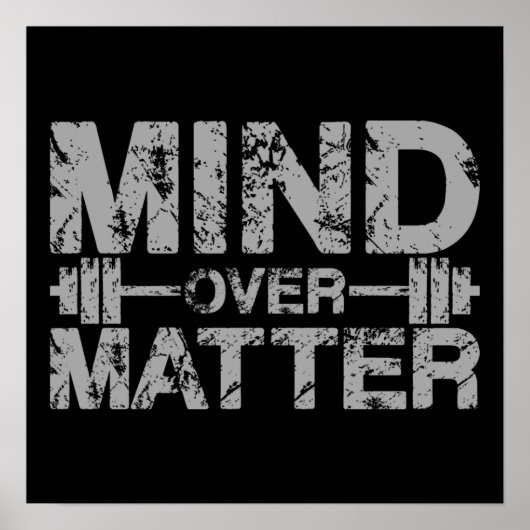 Workout Motivierend Poster (Vorne)