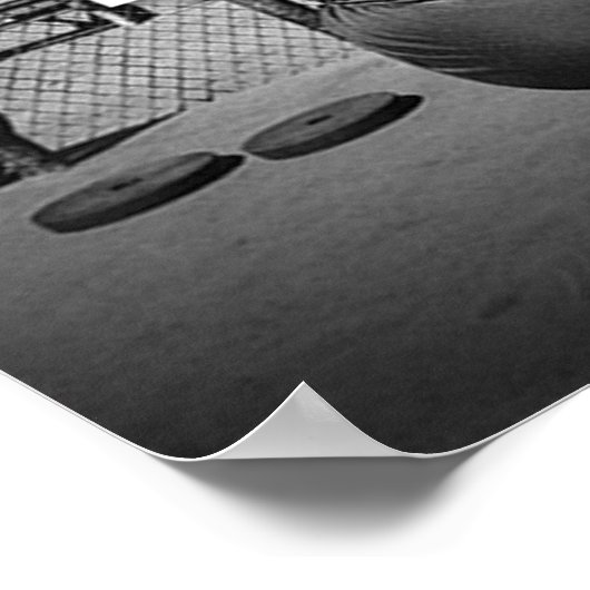 Workout Motivierend Poster (Ecke)