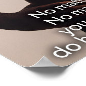 Workout Motivierend Poster (Ecke)