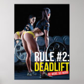 Workout Motivierend Poster (Vorne)