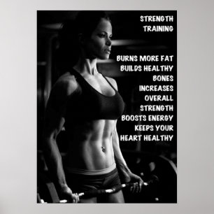 Workout Motivierend Poster