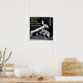 Workout Motivierend Poster (Küche)