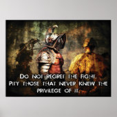 Workout Motivierend Poster (Vorne)