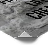 Workout Motivierend Poster (Ecke)