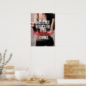 Workout Motivierend Poster (Küche)