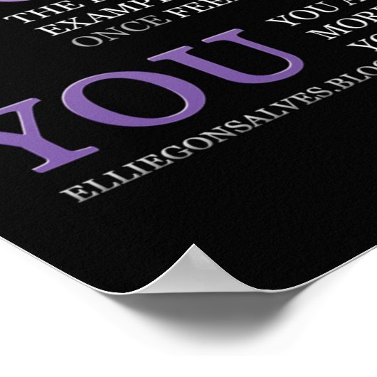 Workout Motivierend Poster (Ecke)