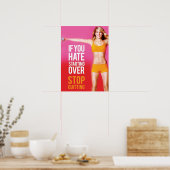 Workout Motivierend Poster (Küche)