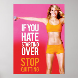 Workout Motivierend Poster