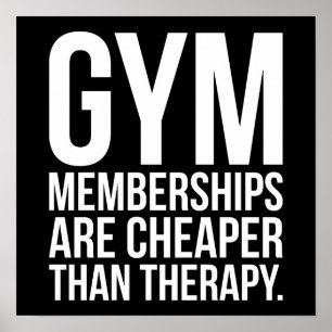 Workout Motivierend Poster