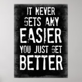 Workout Motivierend Poster (Vorne)