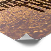 Workout Motivierend Poster (Ecke)