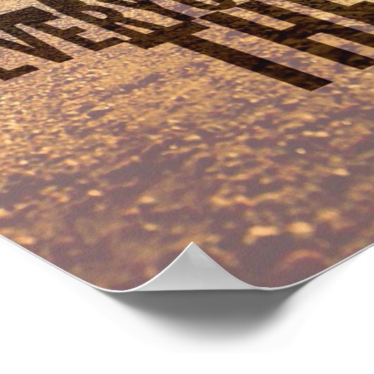 Workout Motivierend Poster (Ecke)