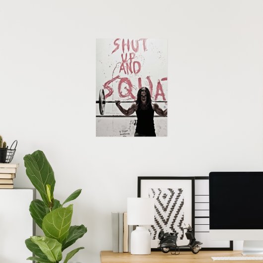 Workout Motivierend Poster (Heimbüro)