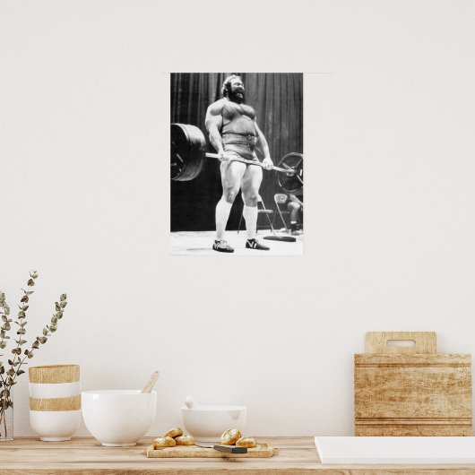 Workout Motivierend Poster (Küche)