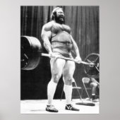 Workout Motivierend Poster (Vorne)