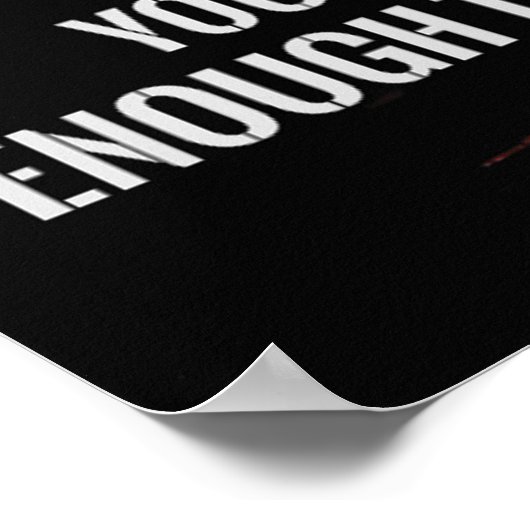 Workout Motivierend Poster (Ecke)